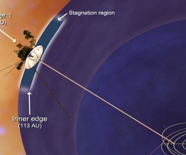 Sonda Voyager 1 w kosmicznym czyśccu