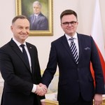 Sondaż: Hołownia, Trzaskowski i Duda na czele rankingu zaufania