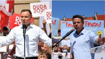Sondaż prezydencki: Duda z minimalnie wyższym poparciem od Trzaskowskiego