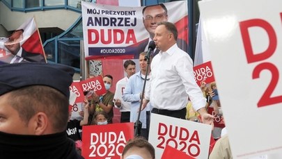 Sondaż prezydencki: Ponad połowa zdecydowanych wyborców popiera Dudę