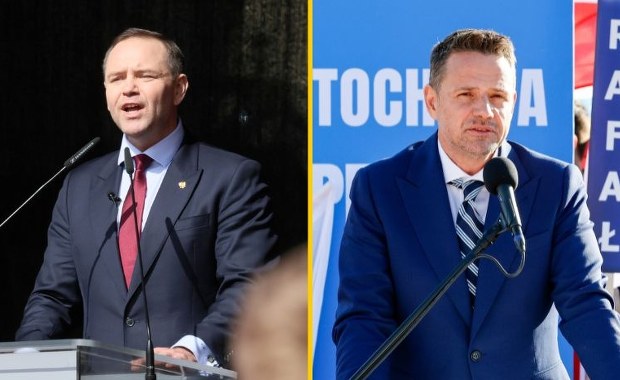 Sondaż: Trzaskowski na czele, ale Nawrocki go goni