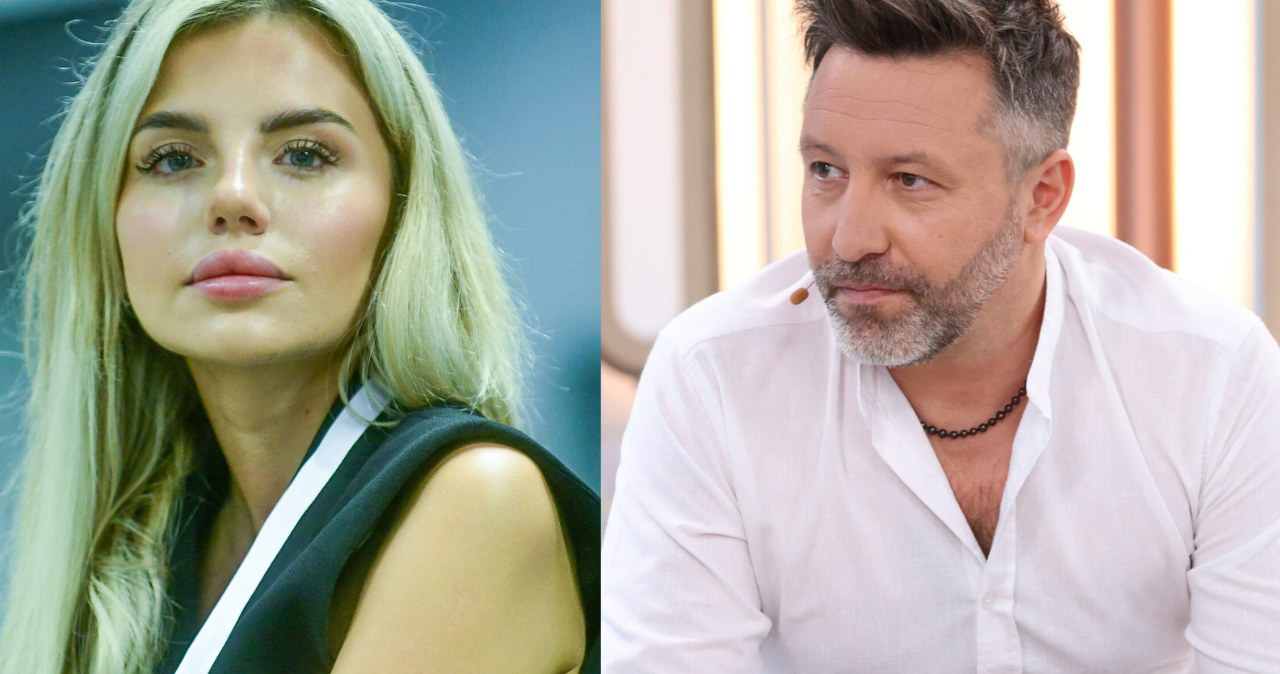 Sonia Szklanowska, Bartosz Łabęcki - lektor "Hotelu Paradise" /Piotr Kamionka/REPORTER /East News