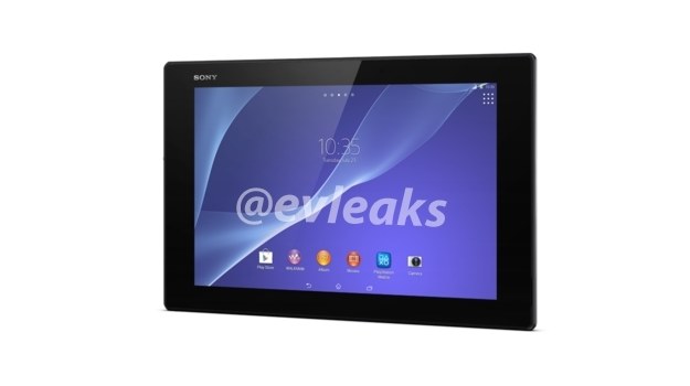 Sony Xperia Tablet Z2.  Fot. @evleaks /materiały prasowe