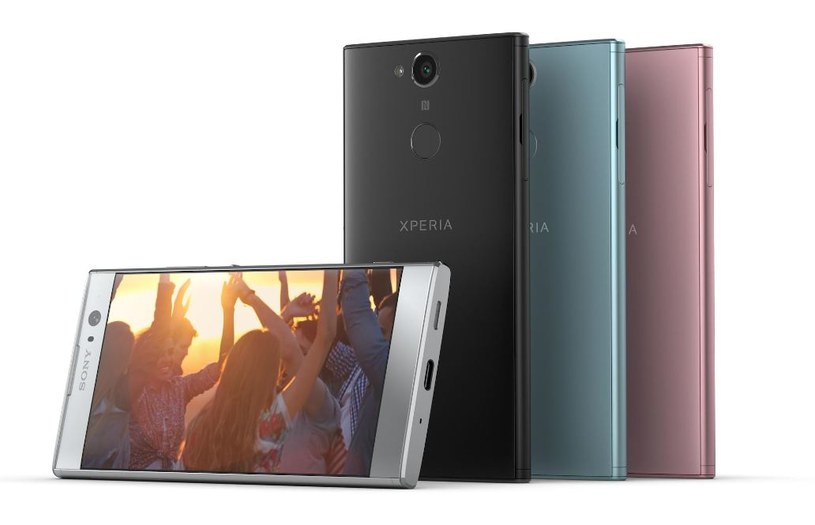 Sony Xperia XA2 wciąż ma cienkie ramki boczne, a czytnik linii papilarnych pojawił się na tylnej ścianie /materiały prasowe