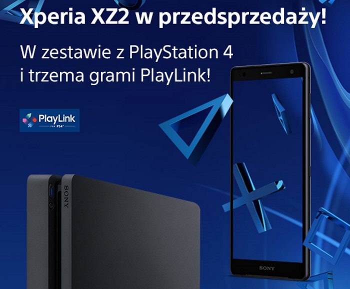 Sony Xperia XZ2 w przedsprzedaży w PS4 /materiały prasowe