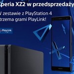 Sony Xperia XZ2 w przedsprzedaży z PlayStation 4 