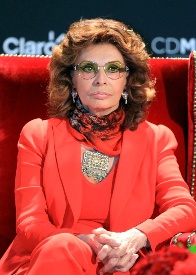 Sophia Loren /MARIO GUZMAN    /PAP/EPA