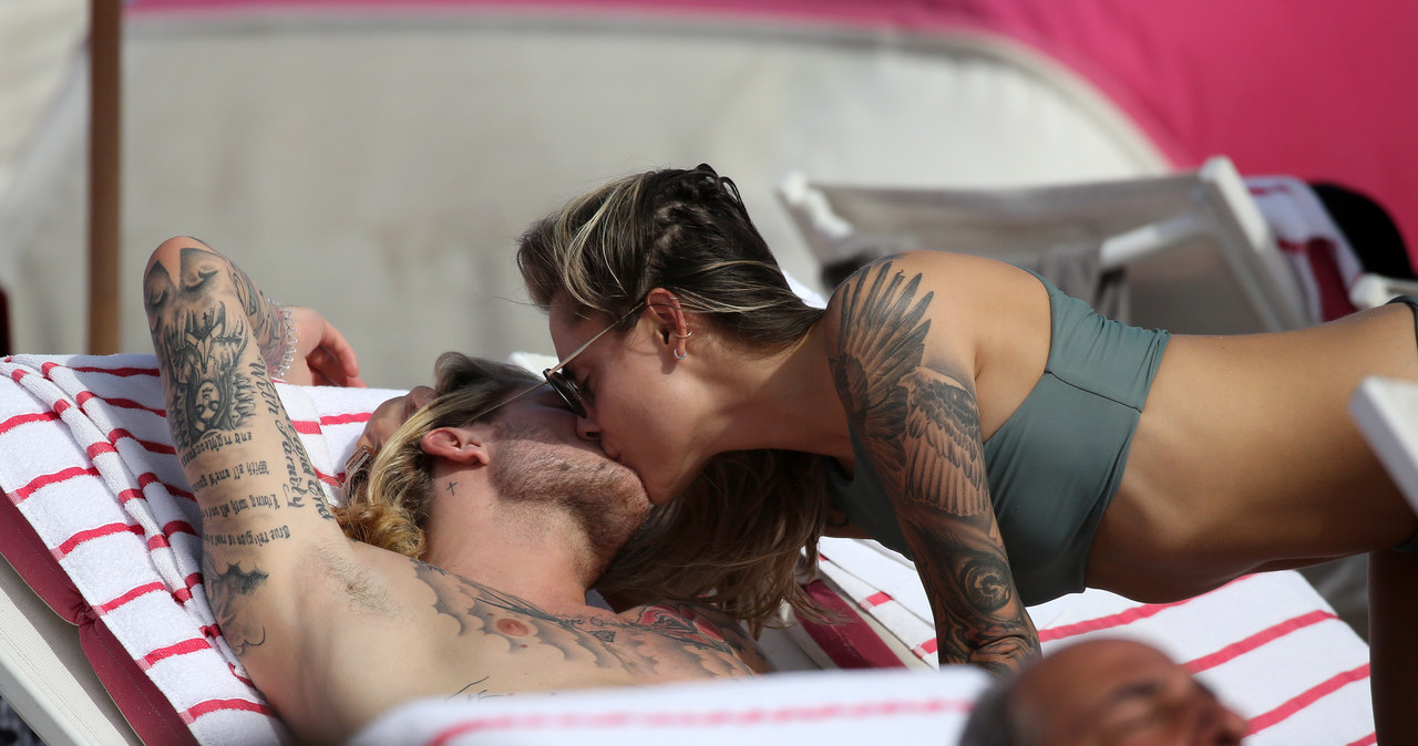 Sophia Thomalla, Loris Karius /Agencja FORUM