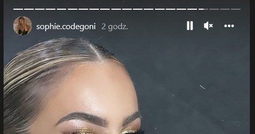 Sophie Codegoni prezentuje pierścionek zaręcynowy /Instagram