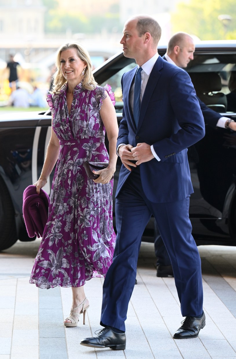 Sophie Rhys Jones i książę William /Getty Images