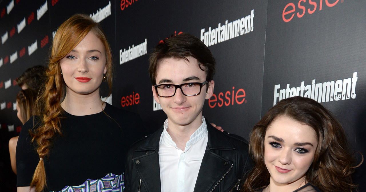 Sophie Turner, Isaac Hempstead-Wright, Maisie Williams /Dimitrios Kambouris /Getty Images