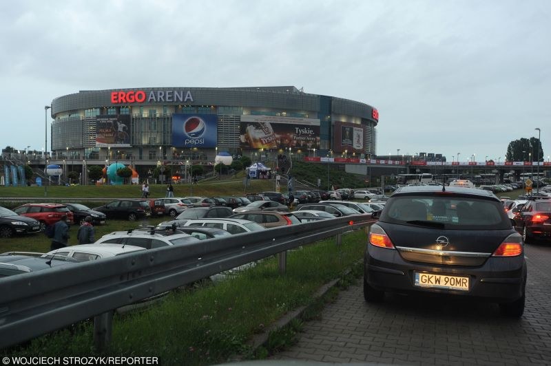 Sopot, dojazd do hali ERGO ARENA /Wojciech Stróżyk /Reporter