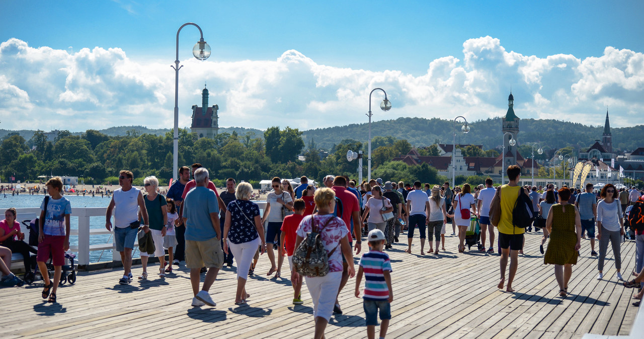 Sopot jest jednym z miast, w których wyludnianie postępuje w największym stopniu /123RF/PICSEL