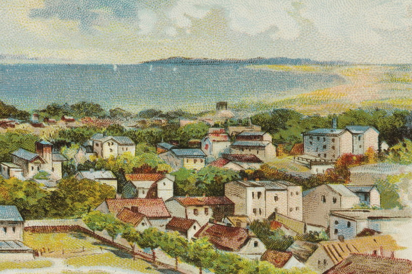 Sopot na pocztówce z 1903 roku /domena publiczna