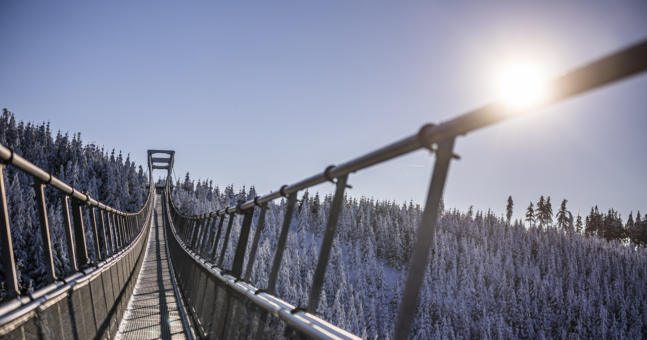 Spacer po Sky Bridge pozwala na „dotknięcie” nieba. Trasa licząca 721 m robi wrażenie. /materiały prasowe