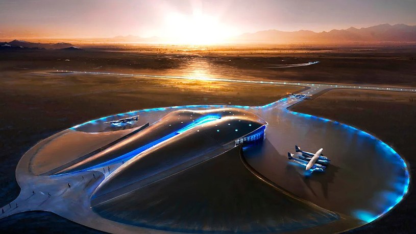 SpaceShipTwo zawitał do Spaceport America. Kosmiczna turystyka puka do drzwi /Geekweek