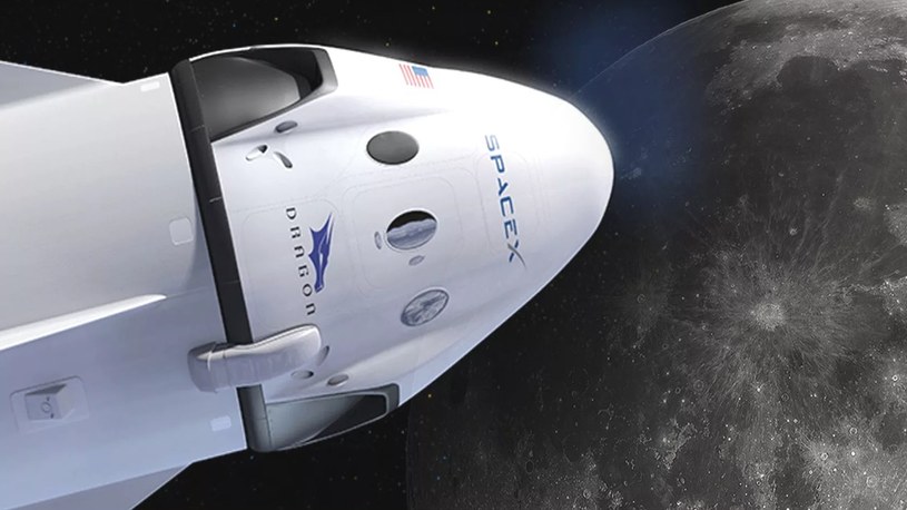 SpaceX nie wyśle w tym roku kosmicznych turystów w podróż wokół Księżyca, ale... /Geekweek