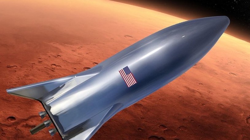 SpaceX ukończyło Starhoppera. Elon Musk pokazał prototyp statku Starship na zdjęciu /Geekweek