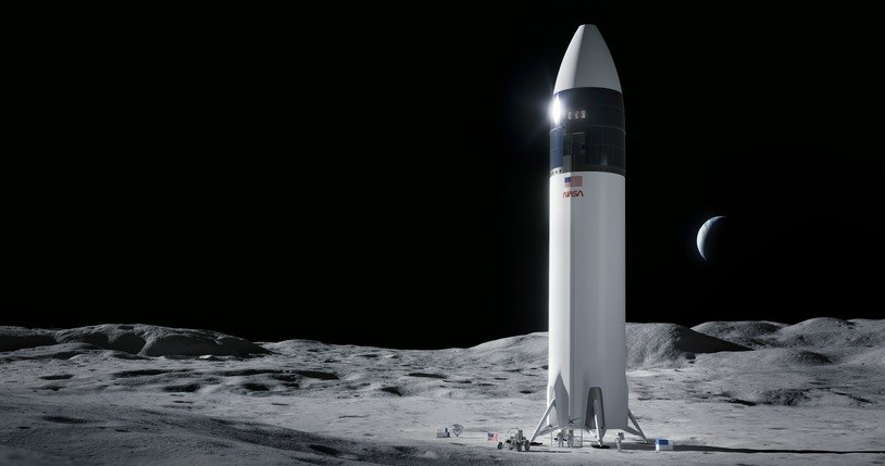 SpaceX zbuduje lądownik dla NASA /materiały prasowe