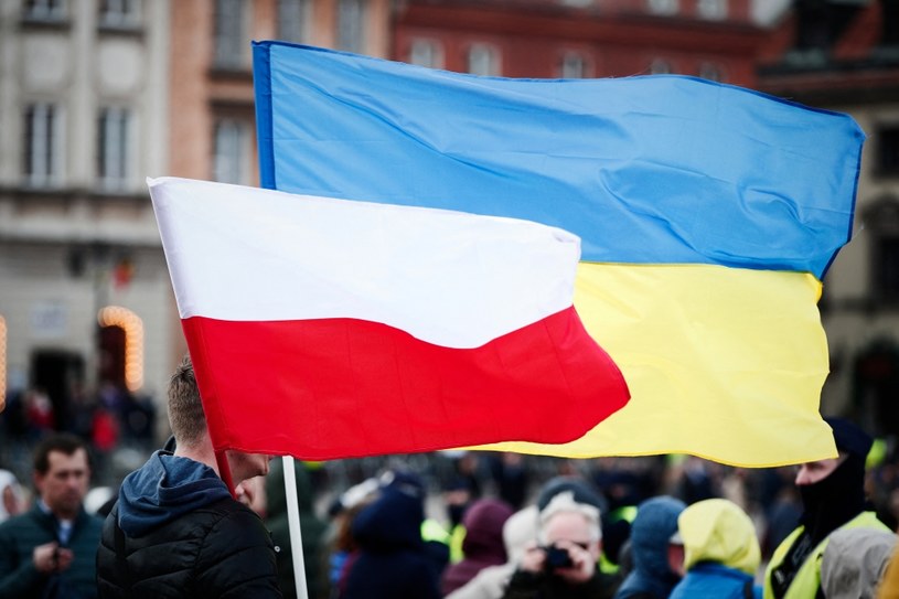 Spada liczby Ukraińców, którzy chcą zostać w Polsce na dłużej /STR / NurPhoto / NurPhoto via AFP /AFP
