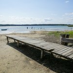 Spada poziom wód w mazurskich jeziorach. Winna susza