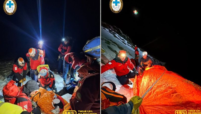 Spadła z Koziego Wierchu. Trudna akcja ratunkowa w Tatrach