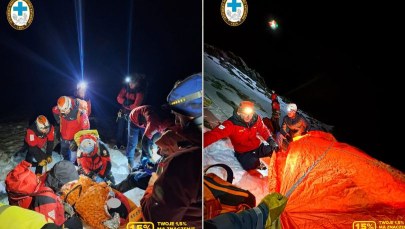 Spadła z Koziego Wierchu. Trudna akcja ratunkowa w Tatrach