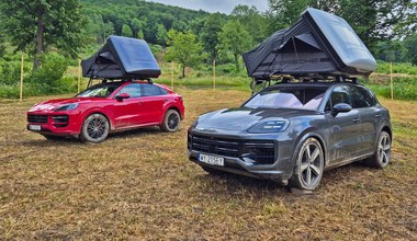 Spałem w namiocie dachowym Porsche na odludziu. To nie jest zabawa dla każdego