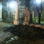 Spalenie budki przy ambasadzie Rosji. Umorzono śledztwo