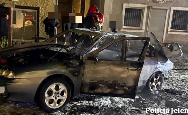 ​Spalił własny samochód i motocykl. Grożą mu poważne konsekwencje 