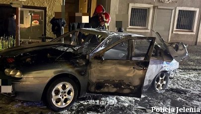 ​Spalił własny samochód i motocykl. Grożą mu poważne konsekwencje 