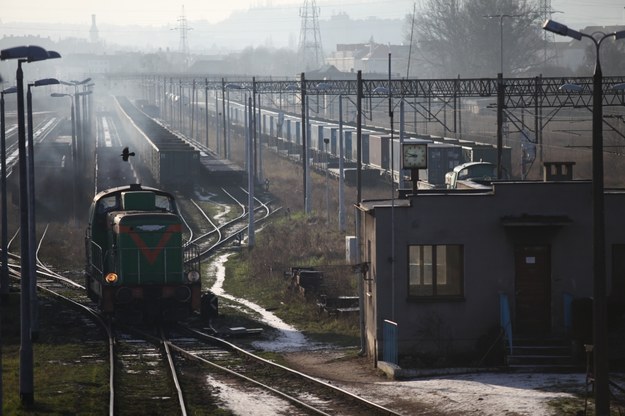 Spalinowóz manewrowy SM42 (potocznie nazywany Stonka) produkowany w latach 1965 - 1992 przez zakłady Fablok w Chrzanowie /Roman Jocher    /PAP