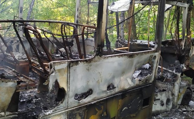 Spalone ciało w busie w Krzczonowie. Są wyniki sekcji zwłok