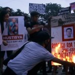 Spalono podobiznę filipińskiego prezydenta. Mieszkańcy obawiają się stanu wojennego