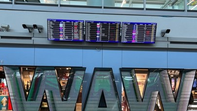 Sparaliżował na wiele godzin ruch na Okęciu. 28-latek w areszcie