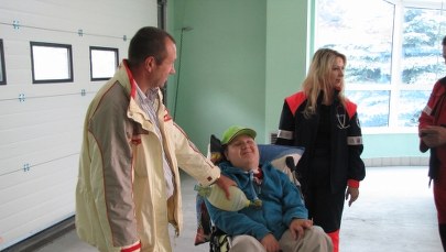 Sparaliżowany chłopiec pojechał na wyprawę swojego życia