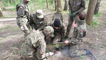 Spartakiada dla uczniów w mundurach 