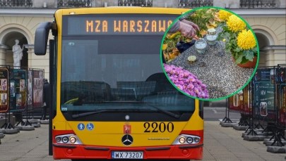 Specjalne autobusy i tramwaje, zmiany w organizacji ruchu w Warszawie 