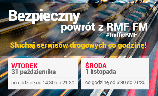 Specjalne wydania serwisów drogowych w RMF FM. Na RMF24.pl relacja minuta po minucie! /RMF FM