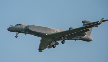 Specjalny samolot pojawił się w Malborku. Ważny ruch NATO