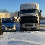 Spędził w ciężarówce trzy dni. Nie było ogrzewania, tylko lód i szron