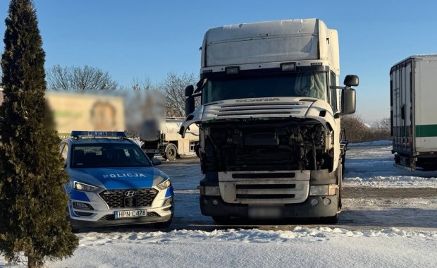 Spędził w ciężarówce trzy dni. Nie było ogrzewania, tylko lód i szron