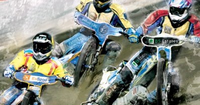 Speedway Liga - fragment okładki /Informacja prasowa