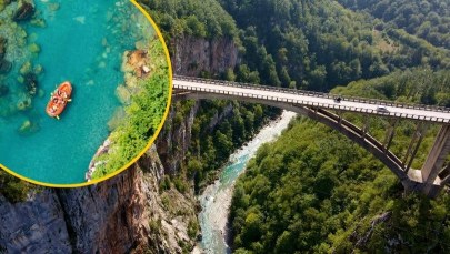 Spektakularne widoki i dzika rzeka. Poznaj najgłębszy wąwóz Europy