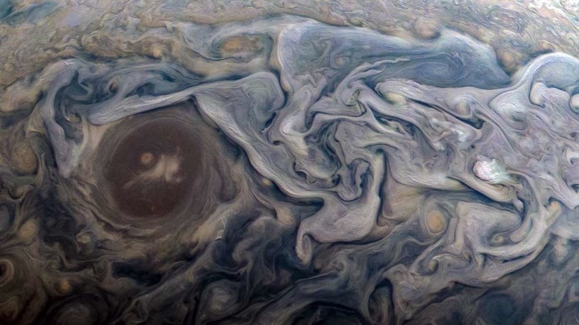 Spektakularne zdjęcie Jowisza uchwycone przez sondę Juno /NASA