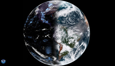 Spektakularne zdjęcie Ziemi w czasie równonocy wiosennej