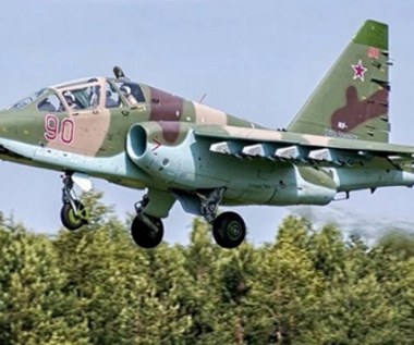 Spektakularne zestrzelenie rosyjskiego szturmowca Su-25