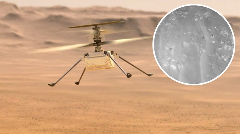 Spektakularny film z najnowszego lotu drona na Marsie
