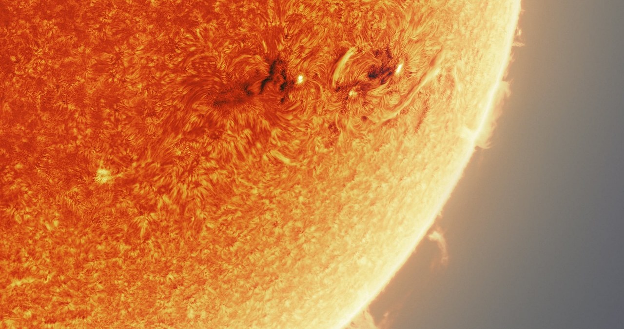 Spektakularny obraz Słońca stworzony z aż 150 tysięcy pojedynczych zdjęć /Andrew McCarthy /Instagram