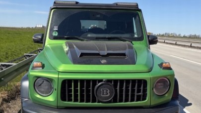 Spektakularny pościg na A4 za skradzionym Mercedesem. Auto warte ponad milion 